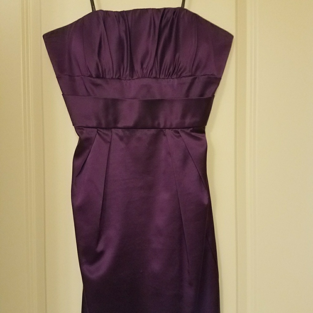 EUC "Single" purple cocktail dress